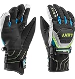 leki skistöcke worldcup racing sl tbs  Leki Worldcup Race Coach Flex S GTX Junior Handschuhe, schwarz-gelb, Gr. 4,0
