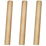 iHomeSet 3 Pcs 7.8 Inch Small Wooden Rolling Pins Roller Wooden Mini Rolling Pins Essential Kitchen