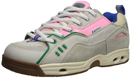 Globe Men's CT-IV Classic Skate Shoe, Silver Birch/Pink/Gum, 4 Medium US