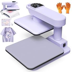 Whubefy 360° Swivel Auto Heat Pres...