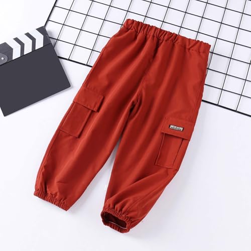 Boys Casual Pants Spring Summer for Kids Lightweight Comfortable Joggers Versatile Outdoor Wear for Play School3