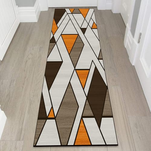Alfombra pasillo larga 90 x 130 cm lavable modernos alfombras de cocina antideslizante 2