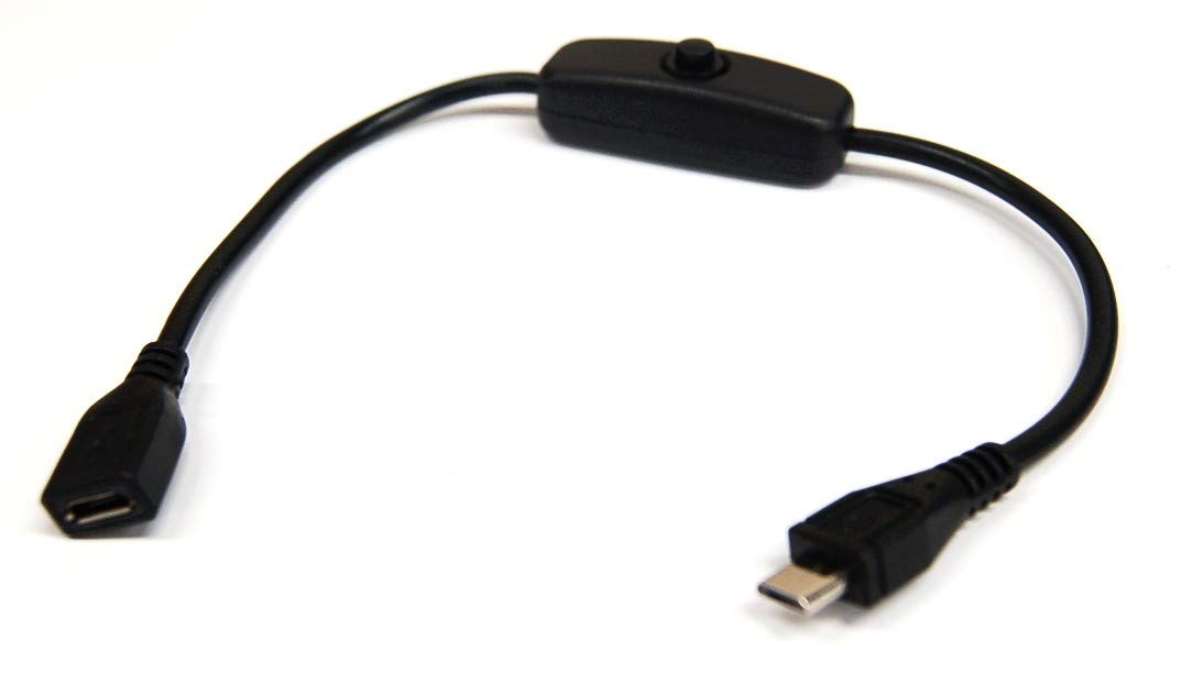 MicroUSB タイプC 延長ケーブル ON/OFF スイッチ付 ブラック 51FxfQhgU9L.jpg_BO30,255,255,