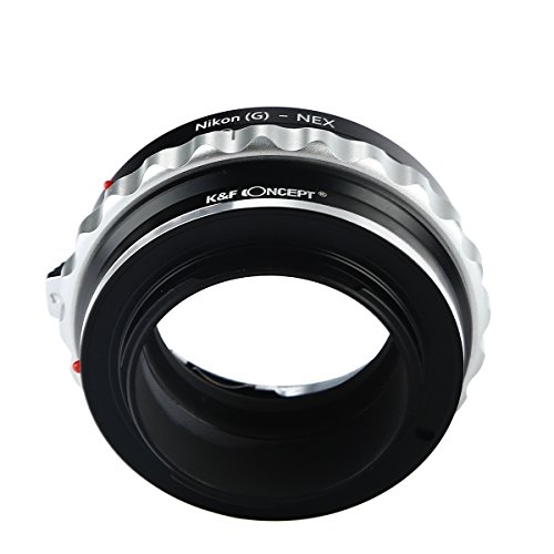 K&F Concept Adaptateur pour Sony E Mount a6000 a6300 a6500 a5000 a5100 A7 A7R a7S a7II a7RII a7SII a7III a7RIII et a9, N/G-E II – vue 7