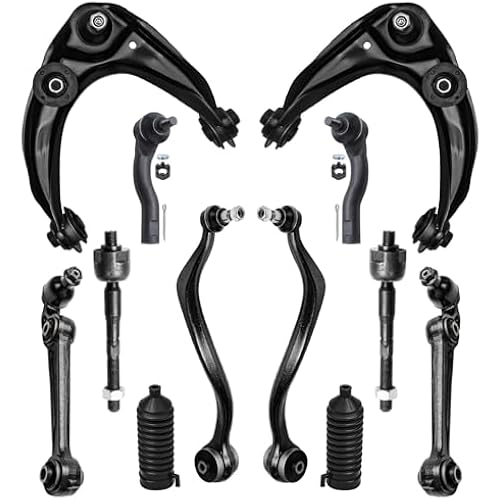 Detroit Axle - Front End 12pc Control Arms Kit for 2010-2012 Ford Fusion