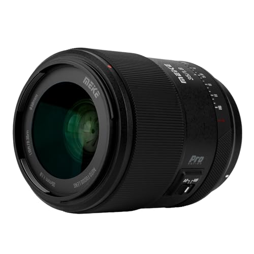 Image of Meike 35mm F1.8 Pro Wide Angle Auto Focus STM Full Frame High Resolution 8K Portrait Prime Lens Compatible with Sony E Mount Cameras A7 A7III A7IV A7R A7RIII A7R IV A7SIII A9 A7C A7CII A7C A7CII