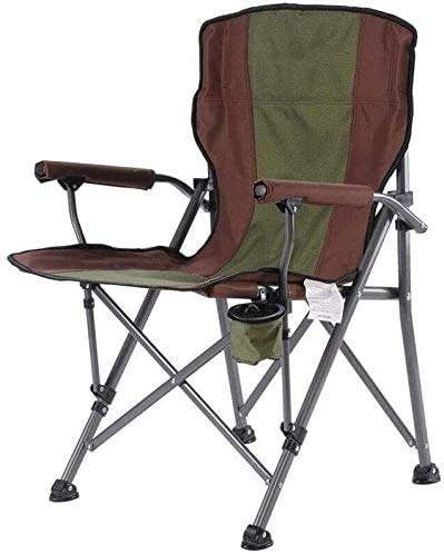 Chaise camping porte-gobelet inclinable avec dossier réglable couleur T1