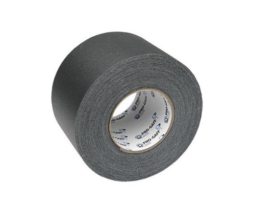 Image of Pro Gaff /Gaffers Tape .5, 1, 2, 3, 4 Inch Widths X Variable Lengths, 4 Inch, Black