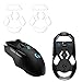 Produktbild 2 Sets Hyperslides abgerundete Kanten Mausfüße, Skates, Pads für Logitech G903 Lightspeed, Hero Gaming-Mausfüße (0,8 mm, Smooth Glide, Pure White PTFE) Pro Performance Upgrade