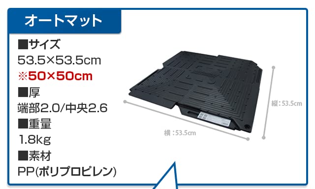 Amazon.co.jp: オートマット30枚 駐車場 ぬかるみ・雑草対策！ 多目的