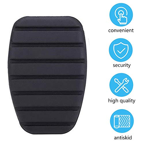 Jullynice – Freio de embreagem – Pedal de borracha – acolchoado para Renault-Clio-Megane-Laguna-Kang