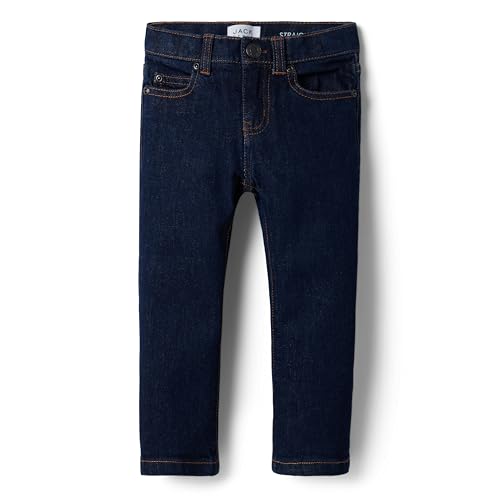 Janie and Jack Boys' Straight Jean in Rinse Wash