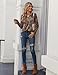 Zeagoo Boho Tops for Women Business Casual Blouses Dressy Long Sleeve Shirts V Neck Tshirts Basic Work Clothes