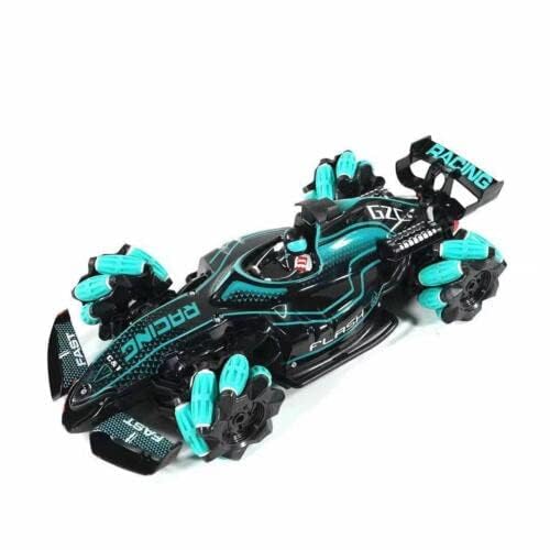 IDENSIC Rc Car Toys for Kids High Speed Racing Car 2.4G Wireless High Speed Remote Control Racing Car 1/18 RC Car with Lighting, Spray and Drift Racer Best Toy
