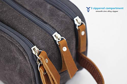 Makeup Bag Toiletry Bag For Men Women Dopp Kit Travel Organizer Shower Bags Water-Resistant #TOP3