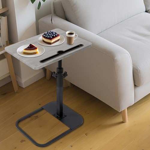 Mesa pequeña de altura ajustable kiss me para evitar posturas incómodas en el sofá 3
