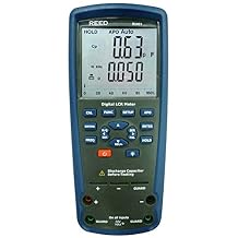REED Instruments R5001 Passive Component LCR Meter, +/-1.5% Accuracy, blue/black