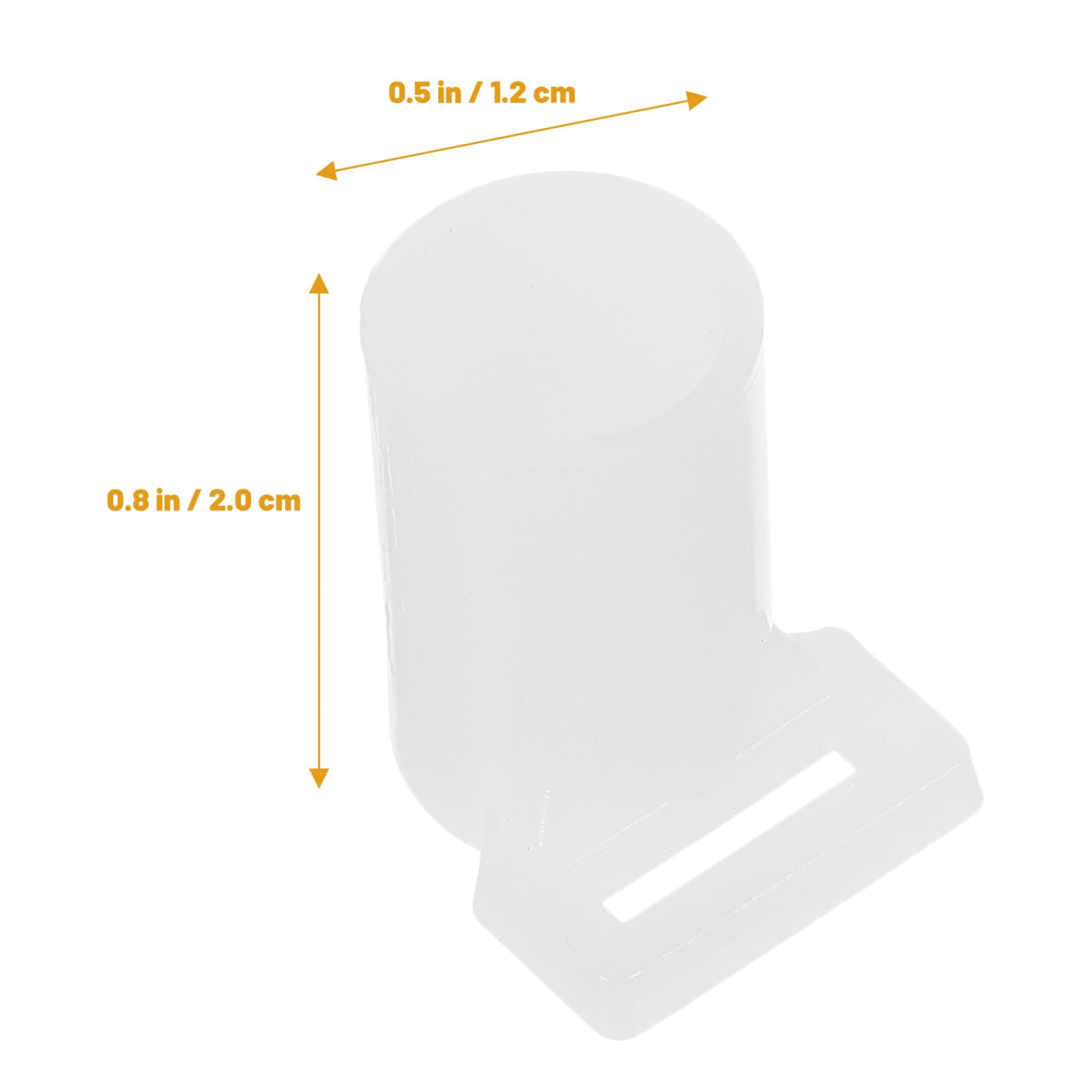 FOMIYES Netting Bracket Pole Covers 4pcs Small Covers for Netting Rod Nonskid Foot Sleeves