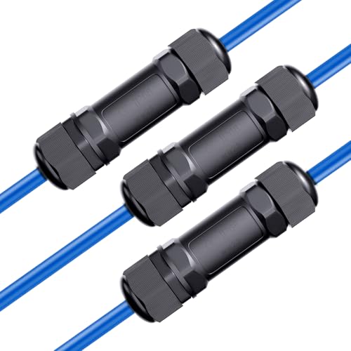 Conector RJ45 Acoplador Impermeable IP68 3-Pack miniatura 1