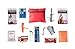 Survival Mini Compact 72-Hour Emergency Kit, Travel Size Durable Bag with Food, Water, Poncho, Blanket, Body Warmer, Flashlight, Whistle & Multi-Tool for Survival Preparedness EDC Survival Kit