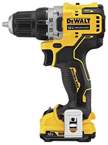 DEWALT XTREME 12V MAX Cordless Drill / Driver Kit, 3/8-Inch (DCD701F2)