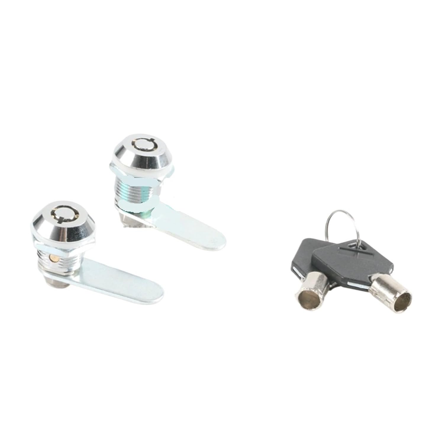MS402 Electric Box Tongue Lock Flat Round Pin Tumbler Copper Key Iron Mailbox Tool 1Pcs(MS402-16)