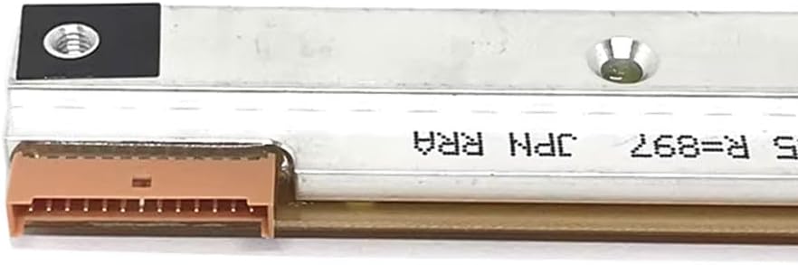 Close-up of the printhead's electrical connector