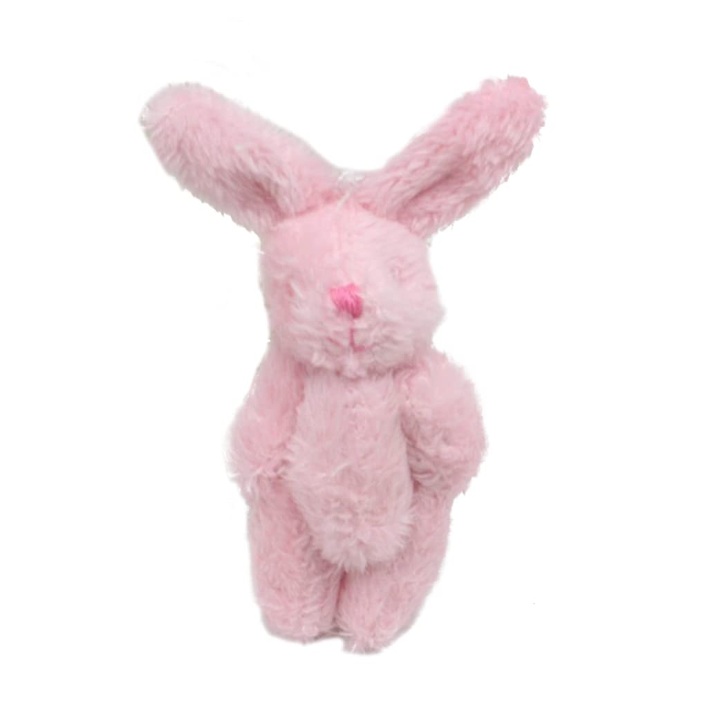 XAGMODSHN 6cm Realistic Plush Soft Stuffed Rabbits, A
