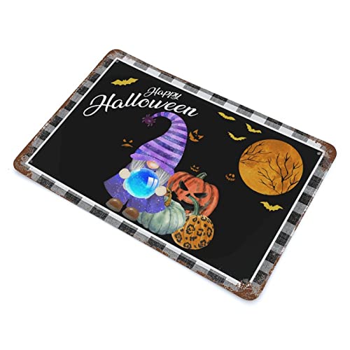 Décoration Halloween durable plaque alu résistante aux intempéries - 4