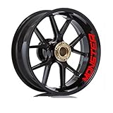 Motorrad Rad Aufkleber Aufkleber Reflektierende Felge für DUCATI für MONSTER 1000 900S4R S4 400 620 M750 S2R 800 M400 M600 M620.