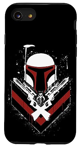 Coque Star Wars Boba Fett iPhone SE 2020 rigide anti-rayures fine et légère