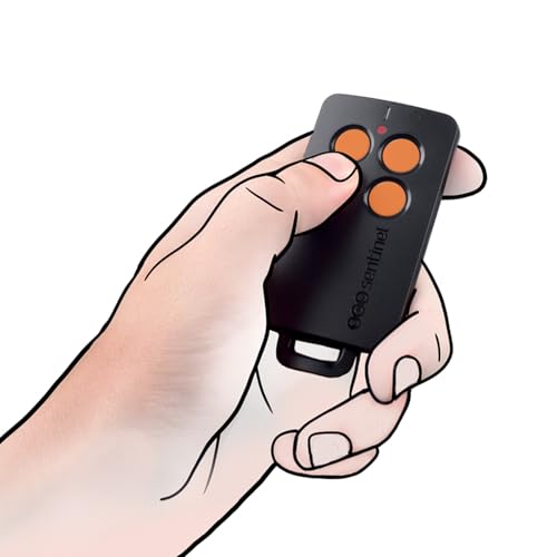 Télécommande 4 canaux code tournant SCS Sentinel bip portail orange - 5
