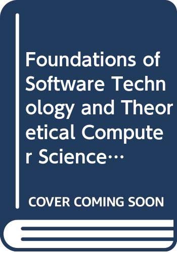 Foundations of Software Technology and Theoretical Computer Science ...