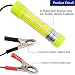 AGOOL Underwater Fishing Light Super Bright 16000 Lumens 20W 12V LED Submersible Fish Bait Finder Deep Drop Night Fishing Light for Shrimp, Prawns, Squid and Fish