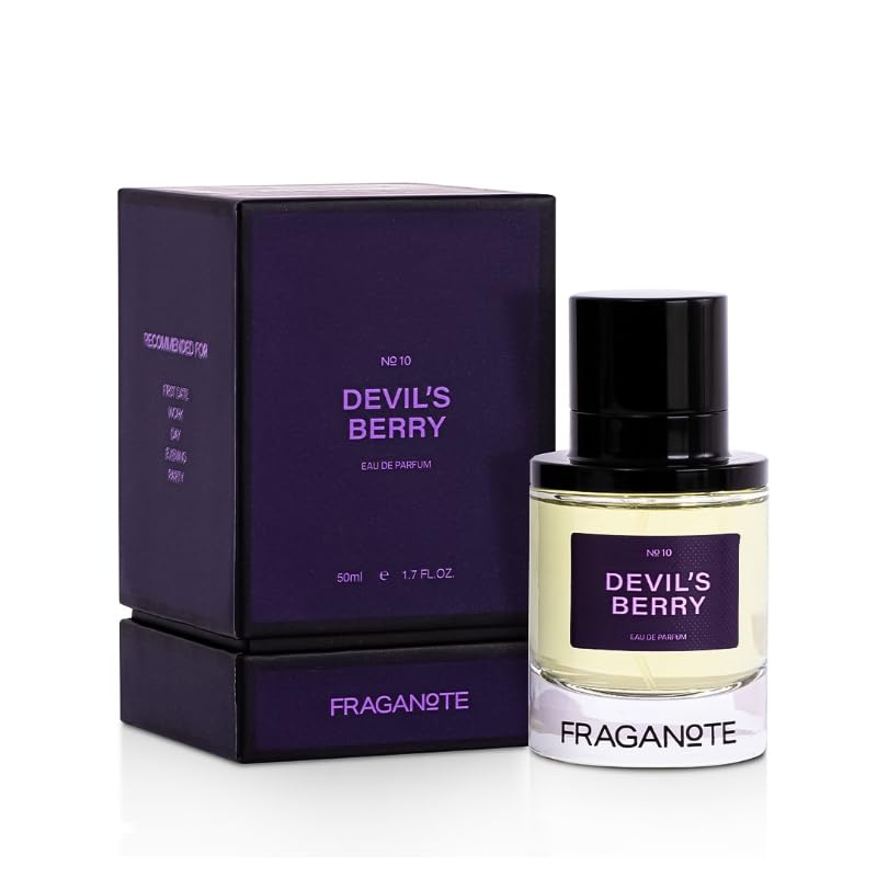 Sponsored Ad - Devil’s Berry Eau De Parfum (50ml) | Fruity Unisex Perfume | Black Currant & Cherry Scent for All | Ideal for First Dates, Work, Parties & Romantic Evenings