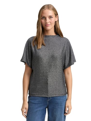 Chemise denim Tom Tailor femme coupe ajustée en coton souple