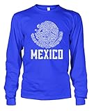 Cybertela Mexico Coat Of Arms Men's Long Sleeve T-shirt