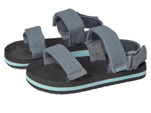 Reef Toddler/Little Kid Ahi Convertible Sandal, Water Friendly, Adjustable Strap, Grey/Aquifer, 6 - image 1
