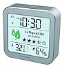 WL1020 Luftgütemonitor zur Überwachung der Luftqualität, Nachfolger des WL1005, Temperaturanzeige, Luftfeuchteanzeige, Alarm bei schlechter Luftqualität