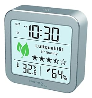WL1020 Luftgütemonitor zur Überwachung der Luftqualität, Nachfolger des WL1005, Temperaturanzeige, Luftfeuchteanzeige, Alarm bei schlechter Luftqualität