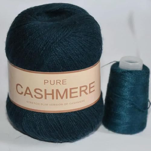 ROCILA 1Set Kaschmirgarn, gehäkelt, handgestrickt, Kaschmir-Strickwolle, Schal, Baby, Handwebgarn, Garn, 70 Gramm