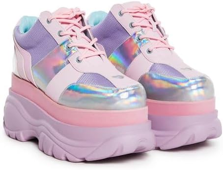 Dolls Kill Exclusive Fairywalker Platform Sneakers by Sugar Thrillz – Chunky Platform Sneakers for Playful Fashion