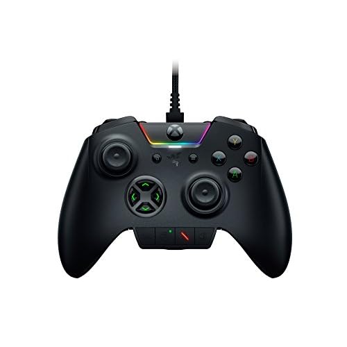 Razer Wolverine Ultimate Officially Licensed Xbox One Controller: 6 Remappable Buttons and Triggers – Interchangeable Thumbsticks and D-Pad – For PC, Xbox One, Xbox Series X & S – Black