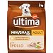 Ultima Pienso para Perros Mini Adult con Pollo y Arroz, 3 kg