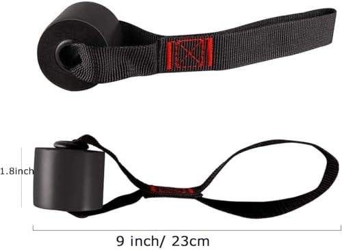 Slim Panda Door Anchor for Resistance Bands Exercises, Resistance Bands Anchor System,Door Gym Attachment for Home Fitness,Strength Training. - Thumbnail 3