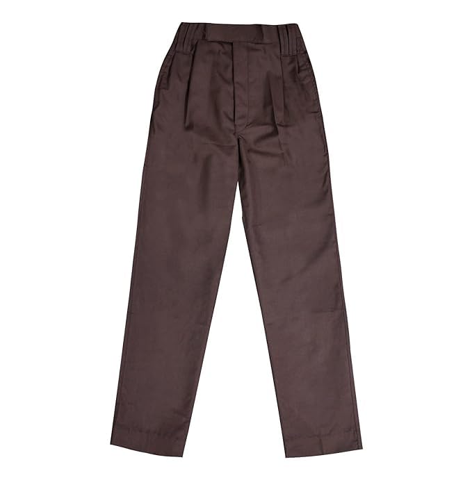 Image of School Uniform Pants for Boys & Girls | Half Elatic | Readymade Trouser for Schools