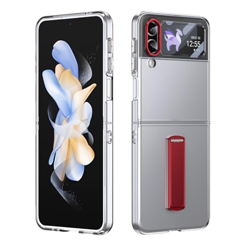 Coque Samsung Galaxy Z Flip 3 transparente avec béquille pour vos appels vidéo mains libres