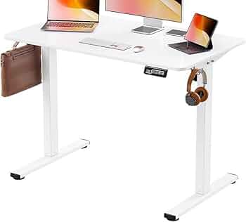 Amazon | 昇降デスク 昇降式デスク 電動 幅100*奥行60*高73
