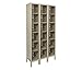3-Wide DigiTech Safety-View Plus Locker in Parchmen
