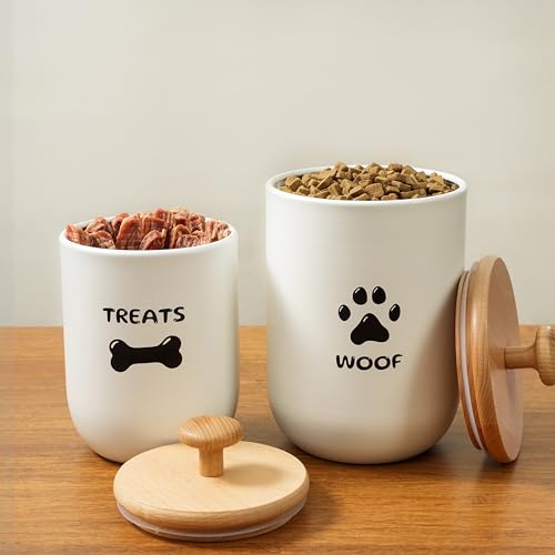 Pot à biscuits pour chien esthétique avec fermeture hermétique durable - 7